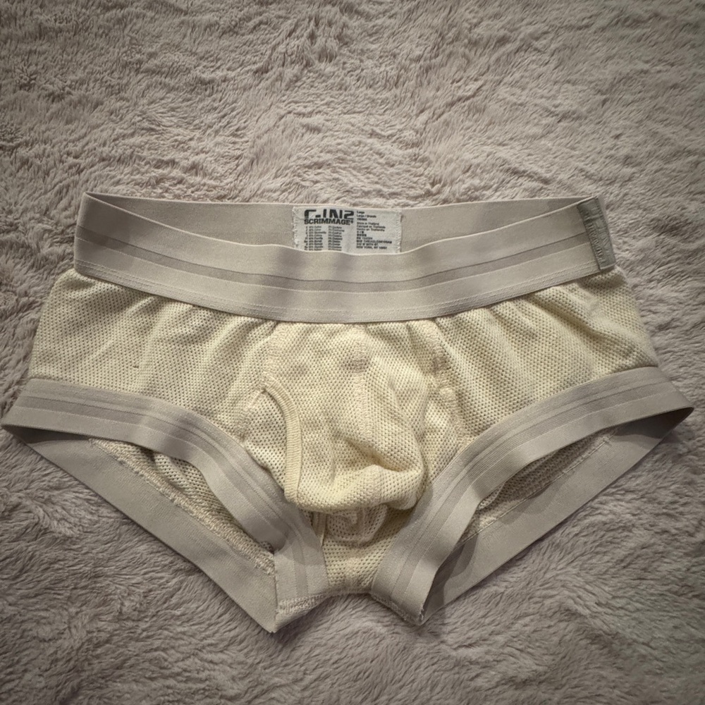C-In2 Cream Mesh Trunks Size Large